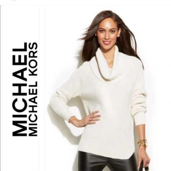 Michael Kors Knit Cowl Neck Sweater - Picture 1 of 9